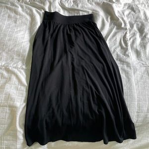long black skirt